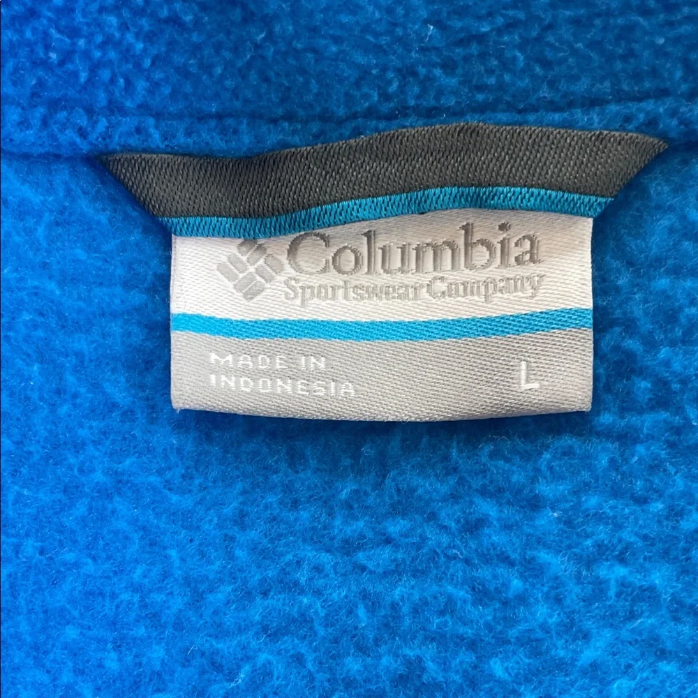 Columbia Youth Large Navy and Royal Blue Performance Jacket. EUC no‎ call outs